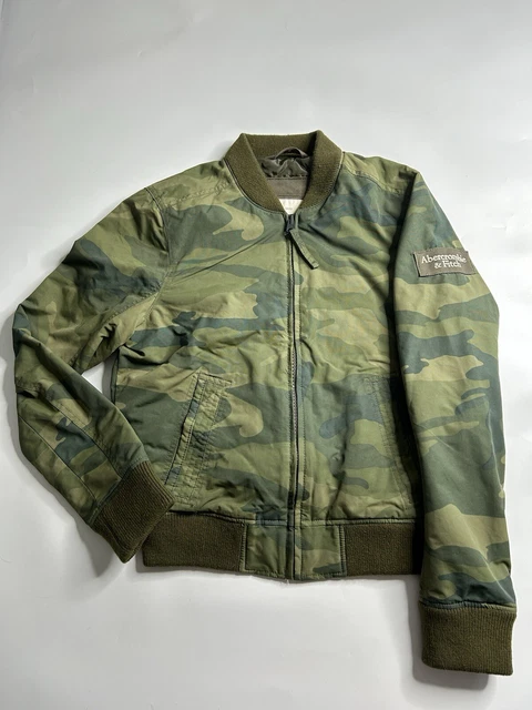 Abercrombie deck bomber jacket online