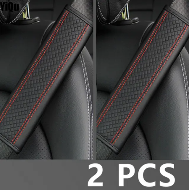 2Pcs Seat Belt Shoulder Pad Cushion Protector Cover Car Safety Strap Accessories