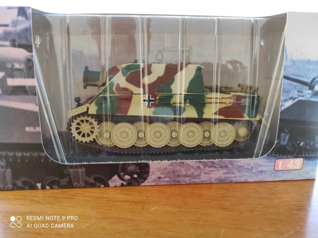 ALTAYA MILITAIRE ARMÉE 1/43 - Char Tank Panzerjager Tiger Ausf. B (Sd.Kfz. 186) EUR 23,75
