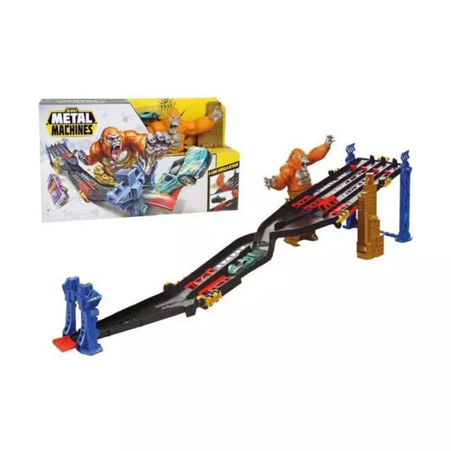 Piste de course Zuru Metal Machines: Gorilla 53 x 30 x 11 cm Voiture