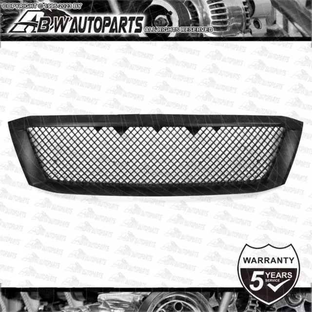 Matte Black Mesh Front Grille For 2005-2011 Toyota Hilux AUS FAST