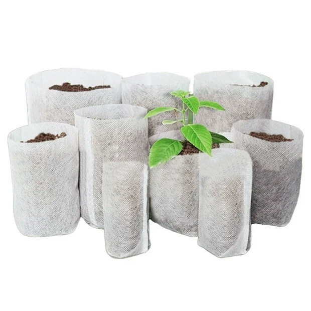 Vasi Tessuto Non Tessuto Per Piante Sacchetti Per Semina Di - Foto 2