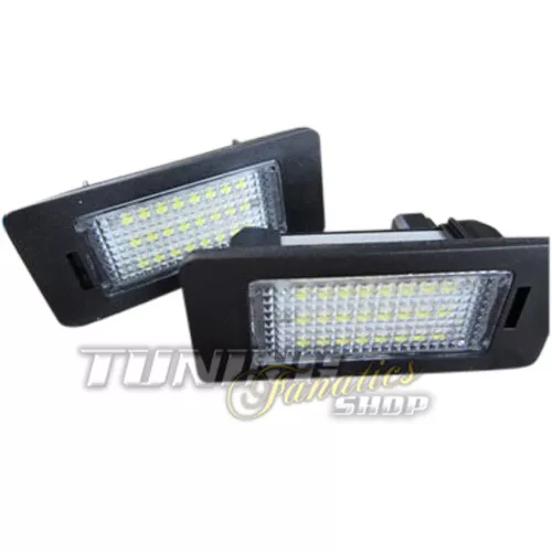 2x LED SMD Éclairage De Plaque D'Immatriculation Lumières Bus Can Kit