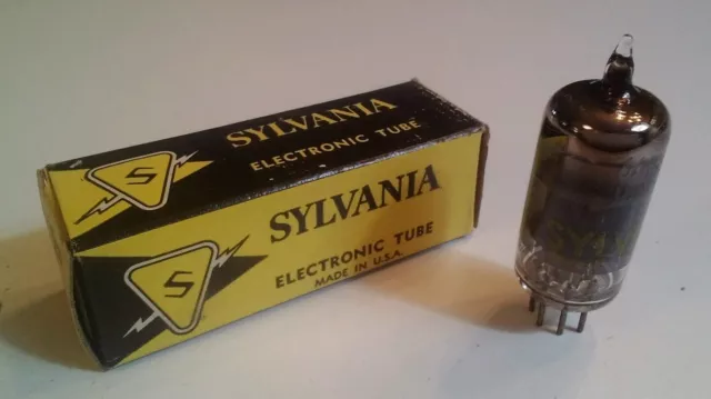 Sylvania Electronic Tube 6AG5  VTG 40's or 50's? NOS NIB Rare VHTF USA Vacuum