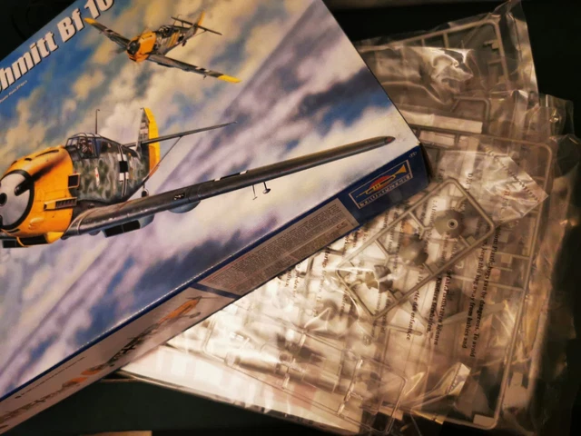 Maquette Avion Messerschmitt Bf 109E-3 1/32 – Trumpeter 2288