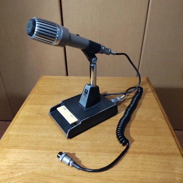 KENWOOD MC50 TRIO Dynamic Desktop Microphone Ham Radio 4 Pin USED 257