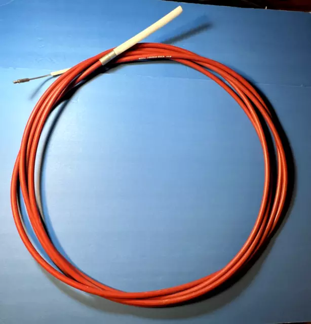 New Morse Red 22Ft Boat Steering Cable  # D304540 264” OEM Teleflex Red Jacket