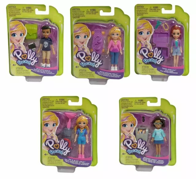 Mattel Polly Pocket mini-poupée avec accessoires / Neuf / Doll New