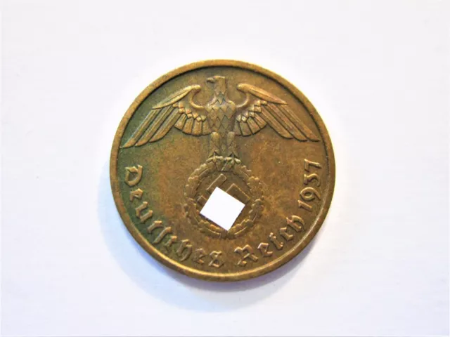 Drittes Reich  2 Reichspfennig  1937 F