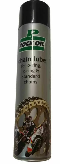 Rock Oil Chain Lube 600ML For O-Ring, X-ring and standard chains