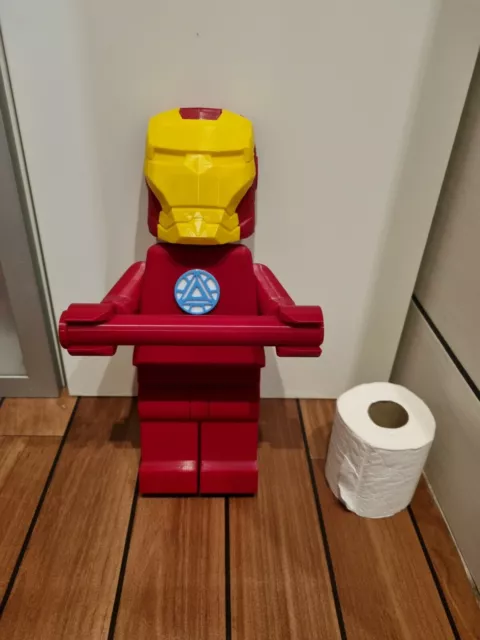 PERSONNAGE FACON LEGO Geant Toilet paper foot Olympique Marseille idee  cadeau EUR 49,00 - PicClick FR