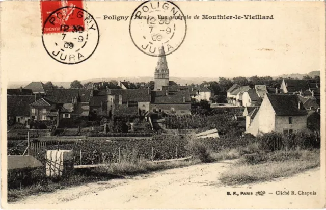 CPA Poligny- vue generale de Mouthier le Viellard FRANCE (1043636)