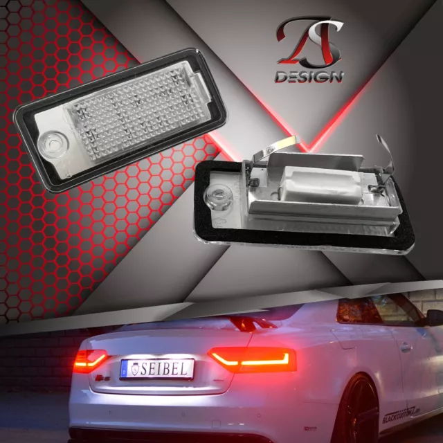 Premium LED Kennzeichenbeleuchtung für Audi A6 4F Limousine und Avant