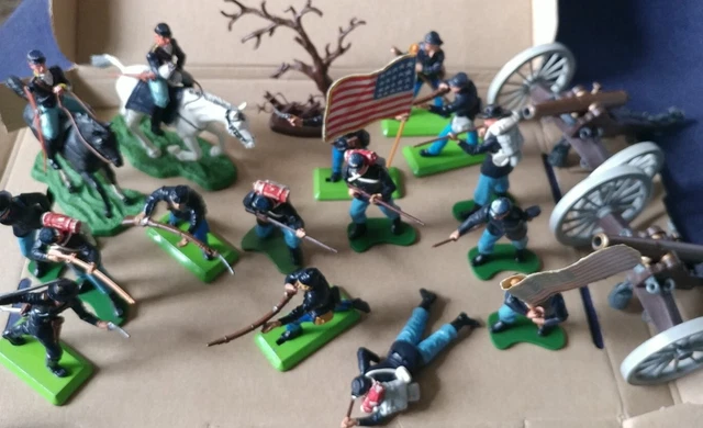 Britains Plastic Civil War Lot
