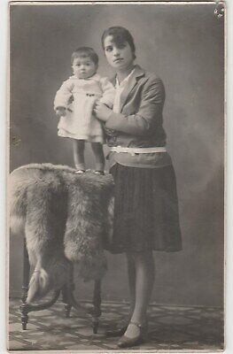 Foto photo donna bambino woman baby - Studio Fotografico Massai - Prato 1929