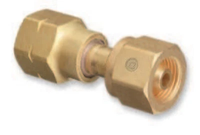 Brass Cylinder Adaptors, From Cga-346 Air to Cga-590 Industrial Air Western