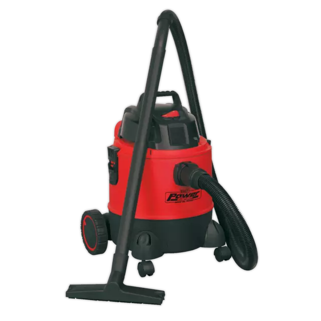 Sealey PC200 Vacuum Cleaner Wet & Dry 20L 1250W/230V