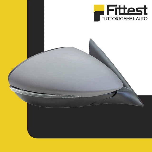 Specchietto Retrovisore Esterno Destro Per Alfa 147 (fino Al 2008) - Cromato, Piastrato Termico