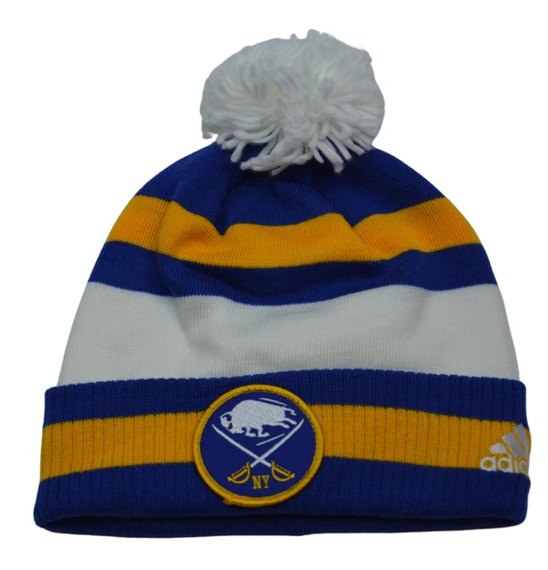 BUFFALO SABRES NHL Winter Classic Pom Pom Knit Winter Hat by adidas 21