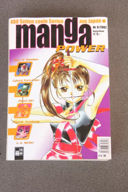 Manga Power - Ausgabe 06/2002 (leicht beschädigtes Exemplar)