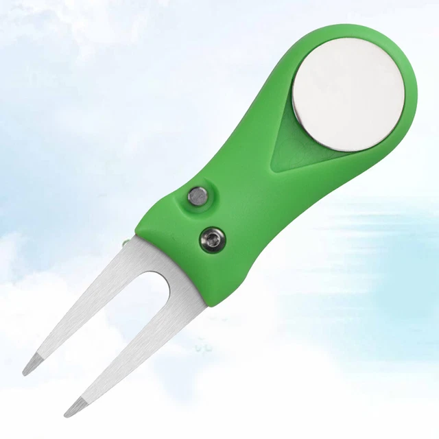 Stainless Steel Divot Tool Training Tool Green Turf Mowing The
