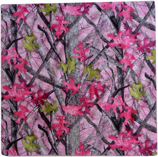  Pink Camouflage Bandana TRUE TIMBER Sassy XL Extra Large 27” Camo New