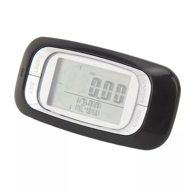 Step Counter 7 Day Memory 3D Pedometer Time Recording Function 12 24 Hours