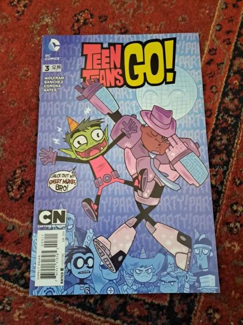 DC Comics Teen Titans Go! Issue #3 Cartoon Network Comic 2014 NM