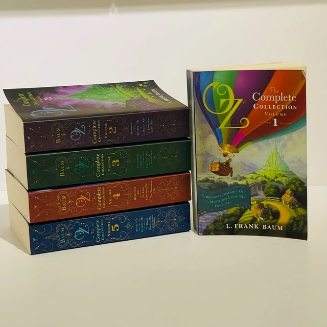Oz The Complete Collection Vol 1,2,3,4,5 (Paperback) by Frank Baum