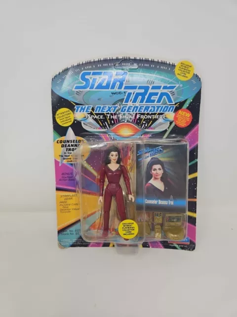 Star Trek The Next Generation 5" Counselor Deanna Troi Playmates Figure 1993 New