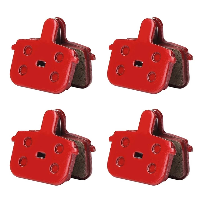 PREMIUM RESIN IRON Bike Brake Pads Pack of 4 for Better Stopping Power