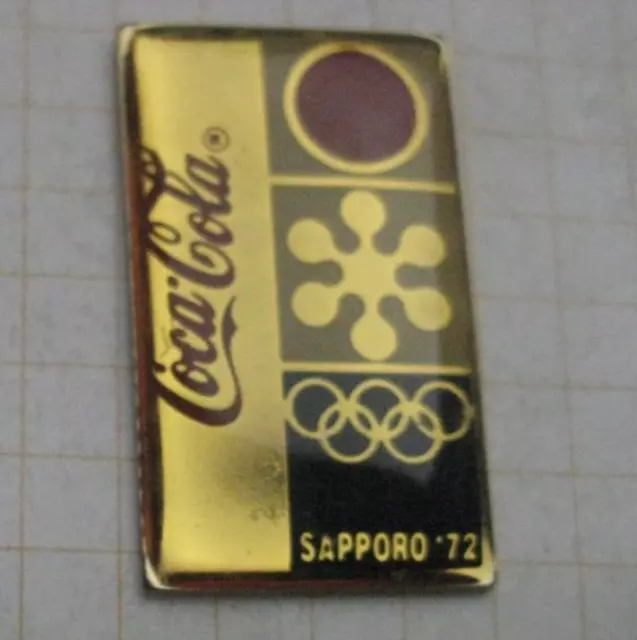 COCA - COLA / SAPPORO `72 OLYMPIC GAMES .................. Sport Pin (149c)