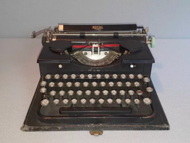 Machine à écrire Royal Typewriter Co. P88 de 1929-1931 + Mallette