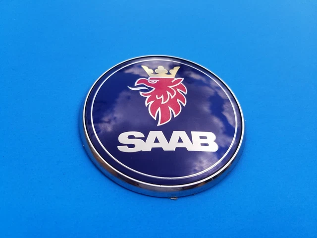 06 07 08 09 10 11 Saab 9-5 9-3 Front Hood Emblem Logo Badge Symbol Used Oem A2