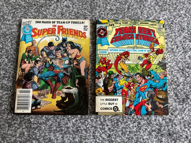 Feb. 1980 Best Of DC Blue Ribbon Digest - The Super Friends No.3 Plus April 1983