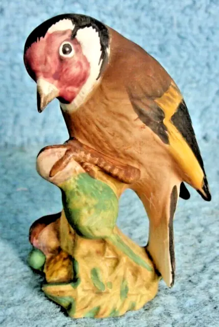 (RARE) Beswick Goldfinch Hand Painted 7.5cm Tall 53g Figurine (BARGAIN)