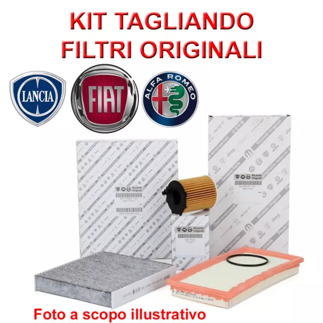 Kit Tagliando 3 Filtri Originali Alfa Romeo Giulietta 1.4 Gpl Gas