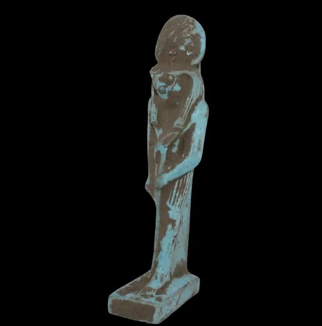 RARO ANTIGUO EGIPCIO ANTIGUO Horus Stand Faraón Estatua Piedra -EGYCOM