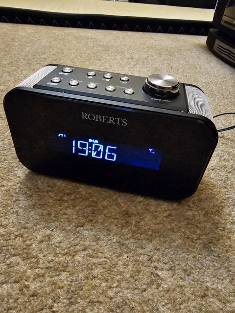 C1 Dab-Dab+Fm Radio Radio Sveglia Digitale Con Grande Schermo