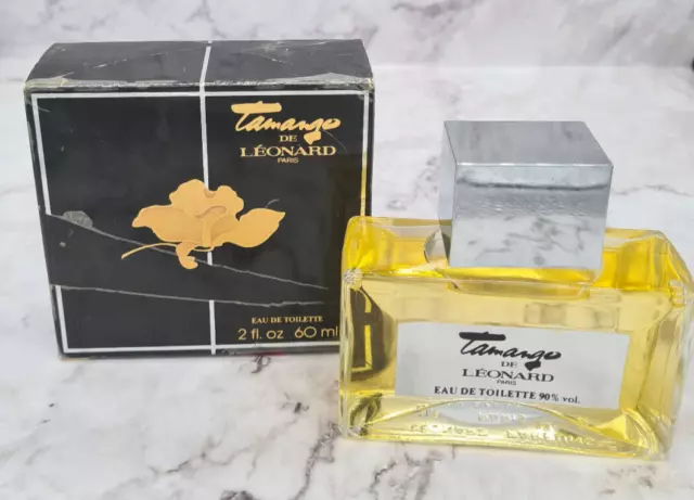 (133,32Eur/100Ml) 60Ml Vintage Leonard - Tamango Eau De Toilette Splash Neu Ovp