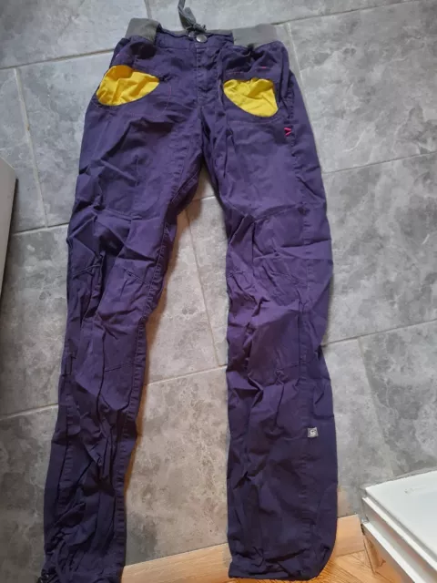 E9 Onda Story women's XS climbing bouldering trousers pants