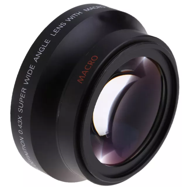 67mm Digital High Definition 0.43× Wide Angle Lens With Macro Japan C0S0