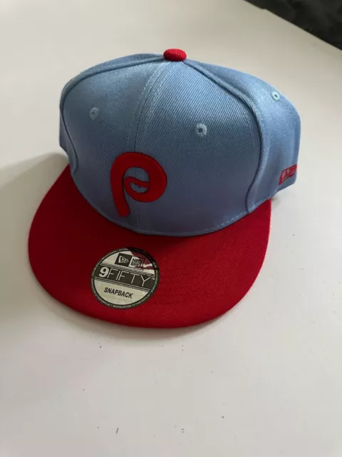 Philadelphia Phillies MLB 9 Fifty Adjustable SnapBack Baseball Cap Blue