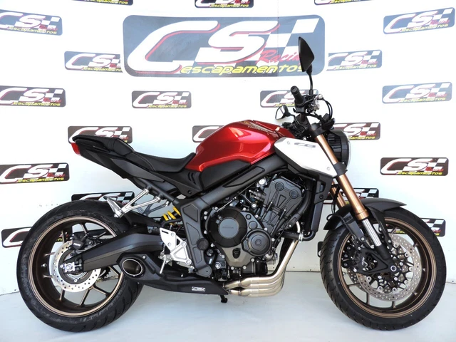 HONDA CBR650R/CB650R 2019-UP Cs racing full Escape Sistema + Encabezado ...