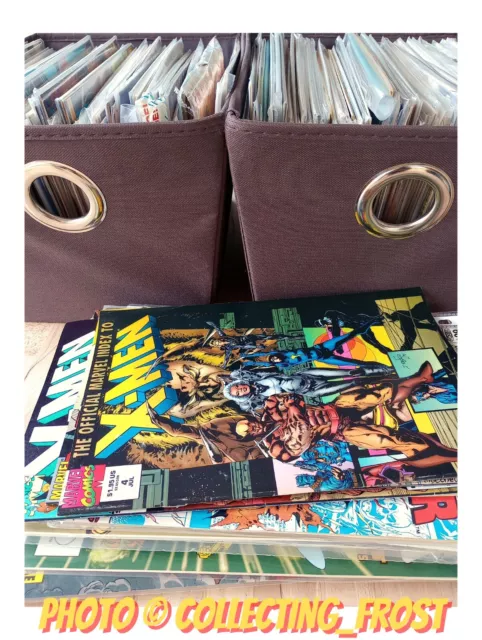 💥HUGE COMIC BOOK COLLECTION!💥Box lots of 10 comics! All era of MARVEL, DC+more
