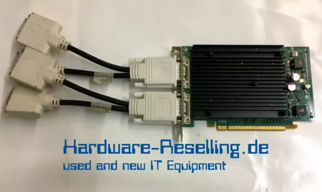 HP Nvidia Quadro NVS 440 2x DMS-59 4x DVI 385641-001 390423-001