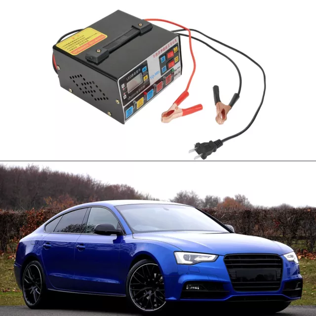 1x 220W Résistant Smart Voiture Chargeur Automatique Pulse D'Entretien 12V-12A