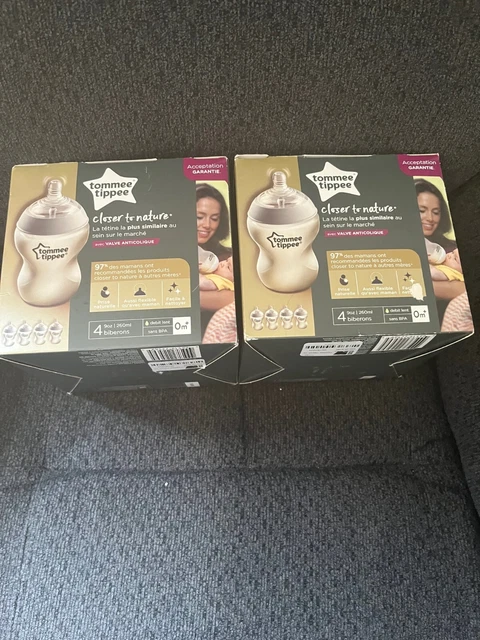 Two Boxes Tommee Tippee Closer To Nature Bottles 9 0Ounce Size