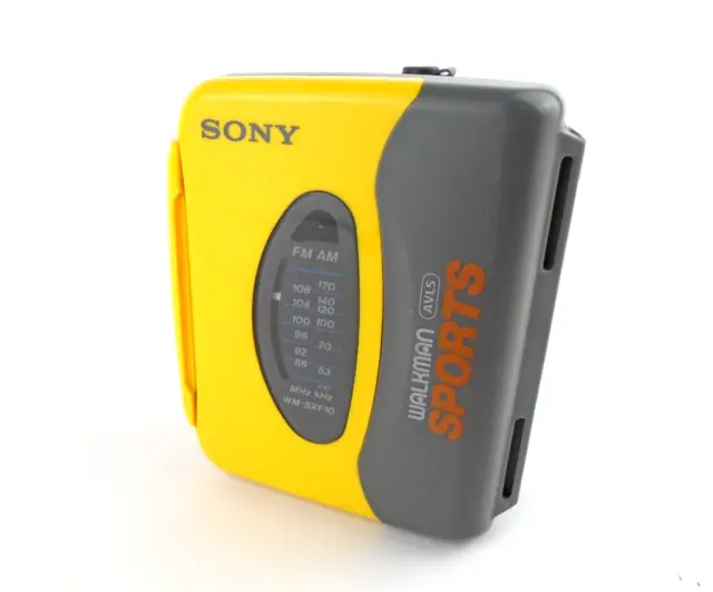 Vintage Sony Sports Walkman WM-SXF10 Radio Cassette Player Tested READ