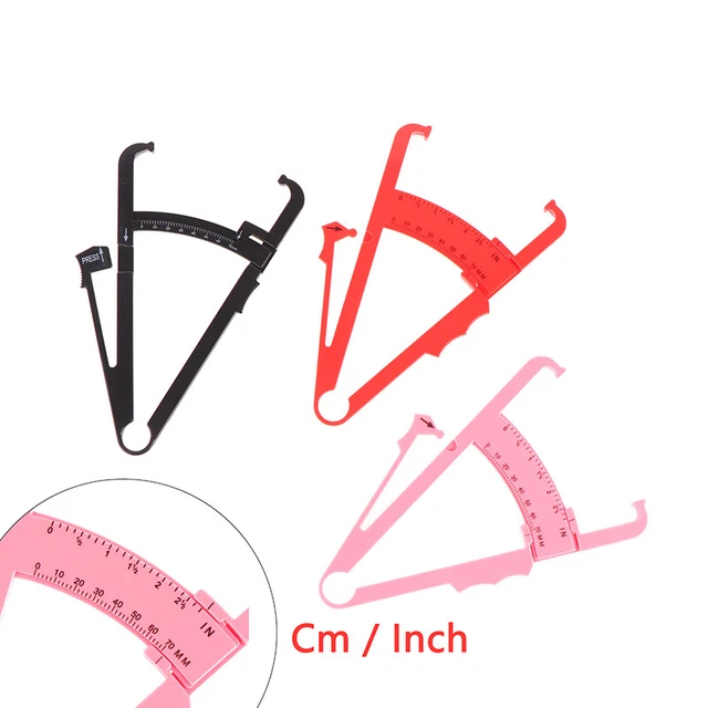 Personal Body Fat Caliper Skin Analyzer Measure Charts Body Fat Monitor Wa